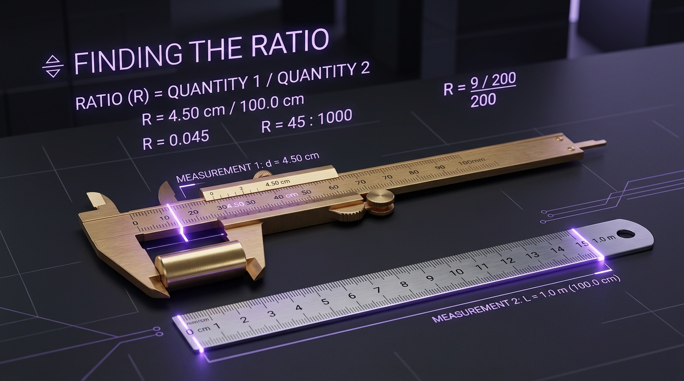 How to Find the Ratio Between Two Quantities: A Simple Guide