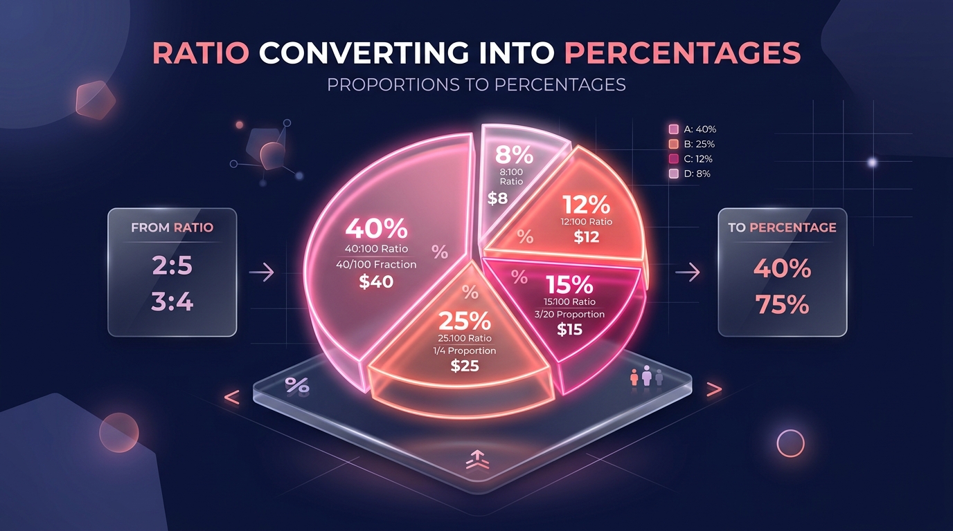 Ratio to Percentage: Complete Guide With Easy Examples