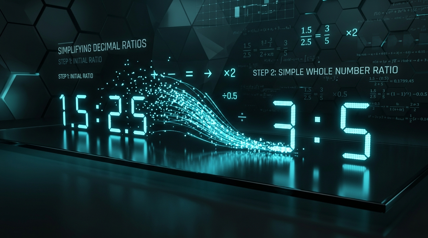 How to Simplify Ratios With Decimals: A Clear Step-by-Step Guide